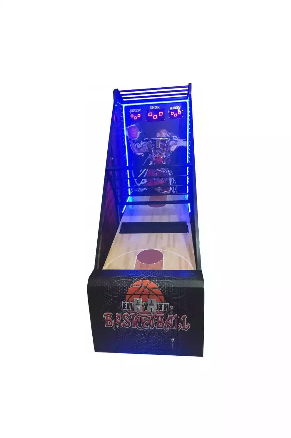 Moving Hoop Basketball Machine