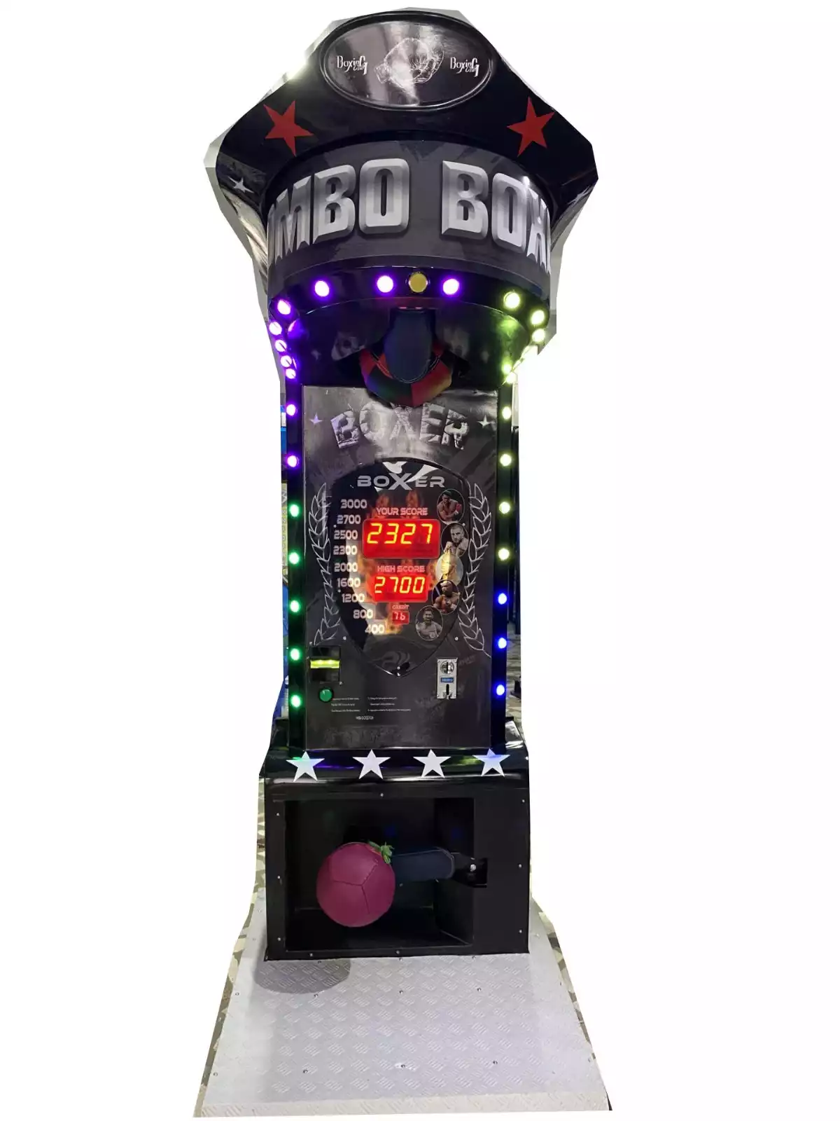 Black Model Combo Boxing Machine